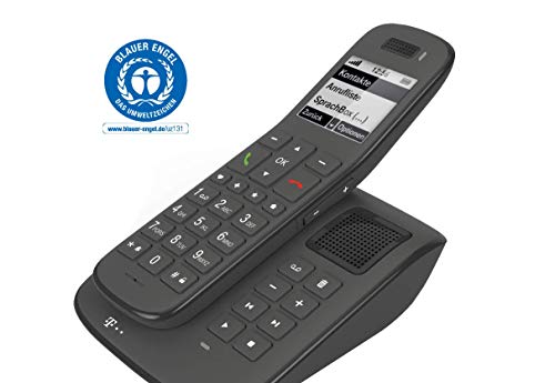 Telekom Speedphone 31 (mit Basis und Anrufbeantworter schwarz - mit DECT Basis)